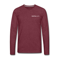 Long Sleeve T-Shirt - heather burgundy